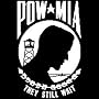 Pow/Mia-White Ink Adult T-Shirt Pow/Mia-White Ink Adult T-Shirt