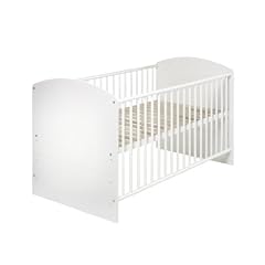 Schardt 04 497 02 02 - Kombi-Kinderbett Classic-Line weiss 70x140 cm, inklusive Umbaukit zum Kinderbett