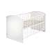Schardt 04 497 02 02 - Kombi-Kinderbett Classic-Line weiss 70x140 cm, inklusive Umbaukit zum Kinderbett
