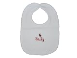 personalized ladybug bib