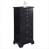 Bedford Jewelry Armoire Finish: Ebony