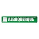 " ALBUQUERQUE ST " STREET SIGN USA CITY NEW MEXICO