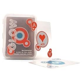  Glow in the Dark Clear Plastic Playing Cards