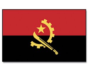Angola Flagge 90 * 150 cm