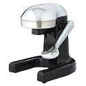 Metrokane Mighty OJ Manual Juice Squeezer, Black/Chrome