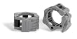 Lock-Jaw Olympic Barbell Collars. Clamps Like Muscle!