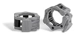 Lock-Jaw Olympic Barbell Collars. Clamps Like Muscle!