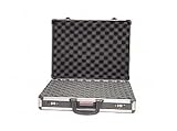 Vanguard Black Aluminum Four Pistol Case