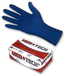 MedTech Medical Grade Powder Free Disposable Latex Gloves - Medium