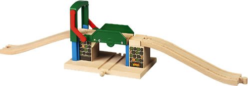 Childrens Toyshop  Toys : BRIO 33672 Wooden Railway System: Lifting & Crossing Bridge