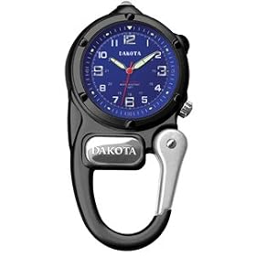 Mini Clip Microlight, Blue Dial, Black Case