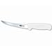 Victorinox Cutlery 6-Inch Semi-Stiff Boning Knife, Curved Blade, White Fibrox Handle