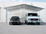 Canopy Peak Type Roof, Waterproof silver tarp, for car/truck storage or shade for any occasion, Siz