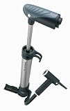 Topeak Mountain Morph Pump Alloy Barrel 160 PSI Silver/Black