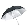 33'' 83cm Professional Photographic Studio flash reflector umbrella black and silver detached reflector umbrella - 83cm - 12 Month Warranty >>> THT Trade - SKU: 3736
