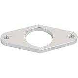 Vocal BMX alloy flat gyro plate silver