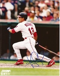 Omar Vizquel Cleveland Indians Signed 8x10 Photo #4