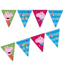 Peppa Pig Party Pennant Banner