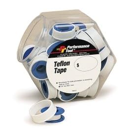 Performance Tools (WLMW974) 40 pc Teflon Tape Fish Bowl Merchandiser
