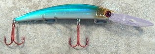 JLVLures JLV lures Diver Casting Trolling Crystal Smelt : Wobbling Wiggling Wiggle Minnow Saltwater Fishing Freshwater Steady Retrieve Stop-Go Tarpon Snook Redfish Deep Zander Barramundi Cod Speckled Trout Striper Pike Muskie Peacock Largemouth Walleye