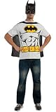 Batman DC Comics Uniform With Mask and Removable Cape Costume Men's T-Shirt