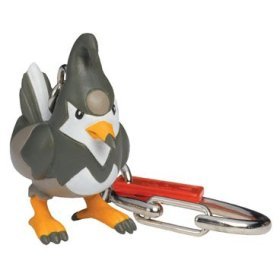 Pokemon Diamond and Pearl Poke Ball Keychain - Staravia