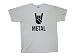 Heavy Metal T-Shirt Bullhorn Logo Music-LtG-M