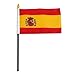Spain Flag 4 x 6 inch