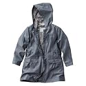 Girls hooded raincoat by vertbaudet