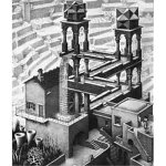  : Waterfall M.C. Escher Jigsaw Puzzle 1000pc