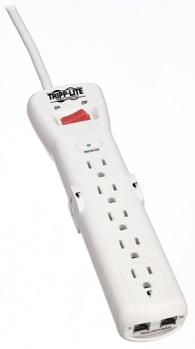 Super6tel Protect It 7out Blockrj11 6ft-cord 808j 20k-ins Emi/rfi
