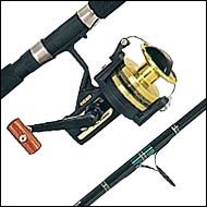 SportingGoods: Black Gold BG30 Reel Outer Banks Outfitters CP1020S Rod Spinning Combo