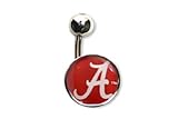 Navel Belly Button Ring Alabama Crimson Tide