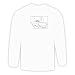Long Sleeve T-shirt with "black and white", deer, running, Asia, elk, park, water, tourist, pool, zoo, India, animal