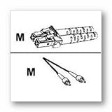 3m LC/ST Multimode Patch