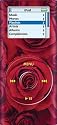 Red Rose - Apple iPod nano 2G (2nd Generation) 2GB 4GB 8GB Hard Case iJacket - Shock Absorbent Hard Protective Faceplate Cover + FREE Rotating Belt Clip Holster + FREE Lanyard + FREE Screen Protector