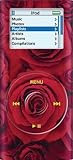 Red Rose - Apple iPod nano 2G (2nd Generation) 2GB 4GB 8GB Hard Case iJacket - Shock Absorbent Hard Protective Faceplate Cover + FREE Rotating Belt Clip Holster + FREE Lanyard + FREE Screen Protector