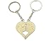 All Products : Pair Of Love Keyring - Couple In Heart Shape