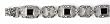 STERLING SILVER MARCASITE BRACELET