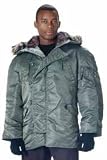 N-3B Snorkel Parka, Sage, Large
