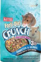 Forti Diet Crunch Hamster and Gerbil - 3 lb. - 1.36 kg
