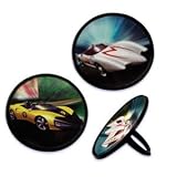 Speed Racer Movie Party Cupcake Rings 12 Pack