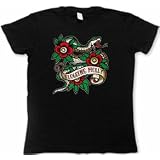 Buy Flogging Molly - SNAKE WOMens T-shirt, Black by Flogging Molly