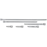 SK 40936 6 Piece 1-1/2-Inch, 2-Inch, 4-Inch, 6-Inch, 10-Inch and 14-Inch 1/4-Inch Drive Wobble Extension Set
