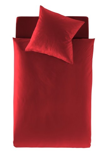 Irisette 339757 Bettw&auml;sche Paris, Dessin 8000/60 rot 155x220 cm Preisvergleich