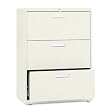 HON 673LL 600 Series 30-Inch by 19-1/4-Inch 3-Drawer Lateral File, Putty