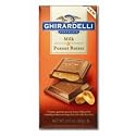 Ghirardelli Chocolate Milk & Peanut Butter Filled Chocolate Bar, 3.17 oz
