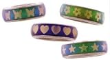 Patterned Mood Ring Band (Sold Individually - Styles Vary)