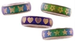 Patterned Mood Ring Band (Sold Individually - Styles Vary)