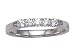 0.30 cts Round Diamonds Band - Platinum, 18kt White or Yellow Gold